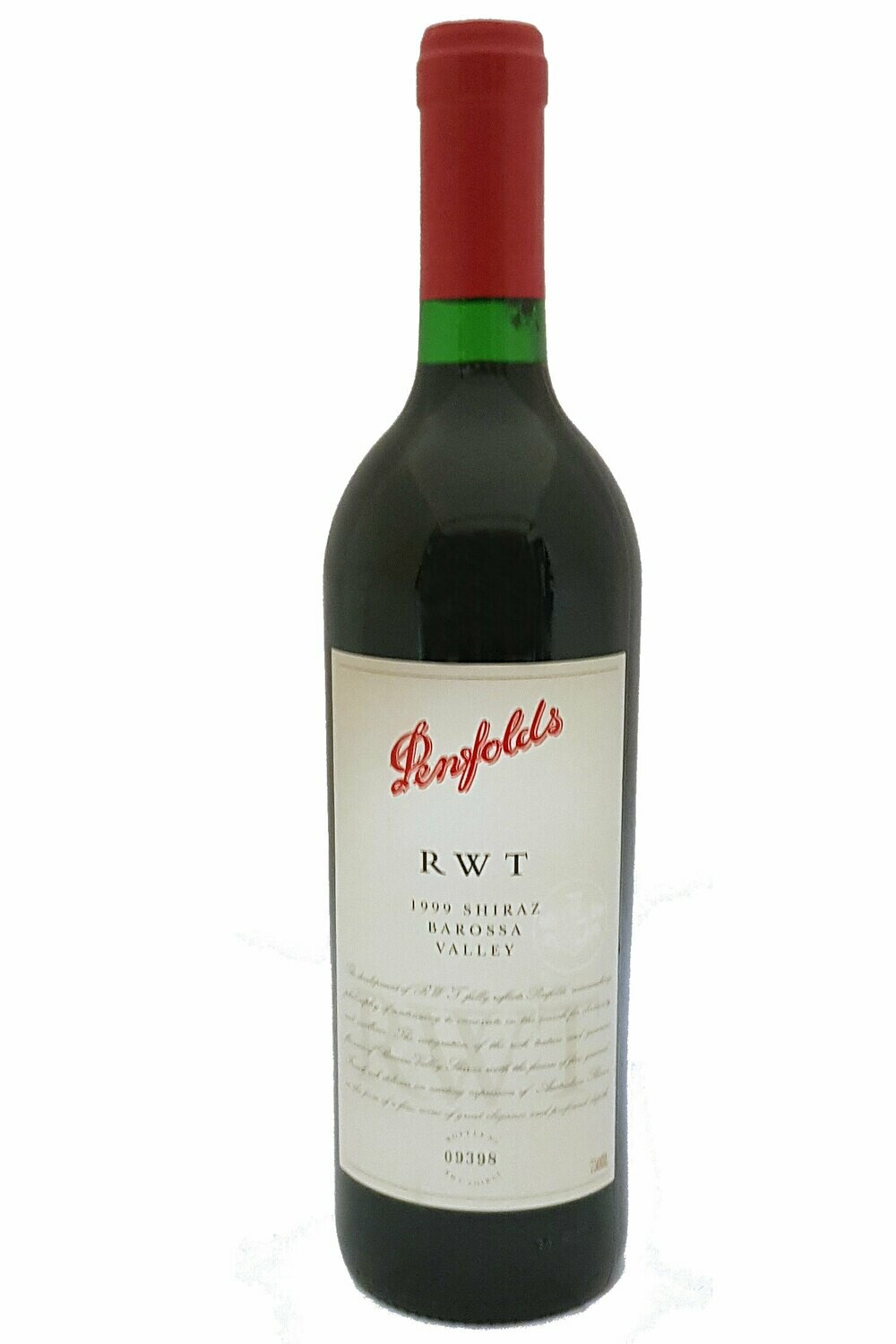Penfolds RWT Shiraz 1999 750ml