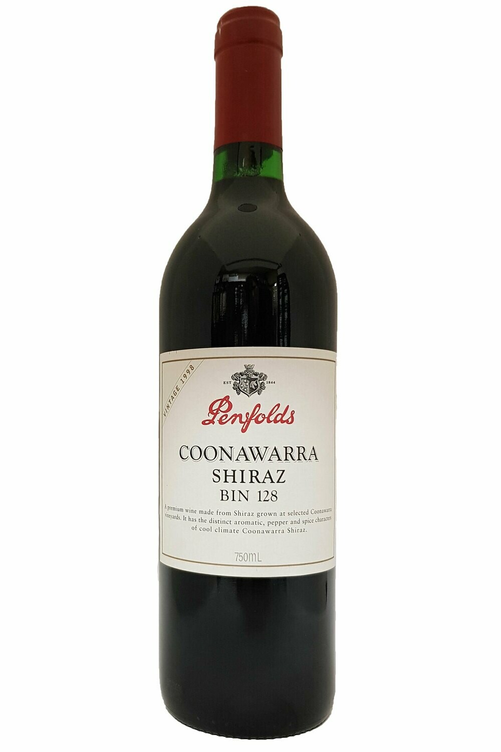 Penfolds Bin 128 Shiraz 1998 750ml