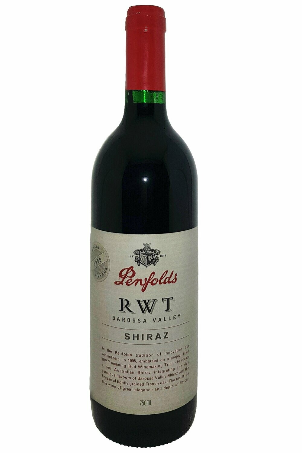 Penfolds RWT Shiraz 1998 750ml