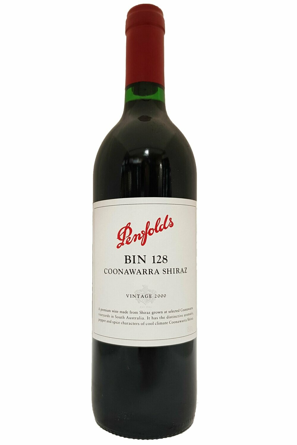 Penfolds Bin 128 Shiraz 2000 750ml