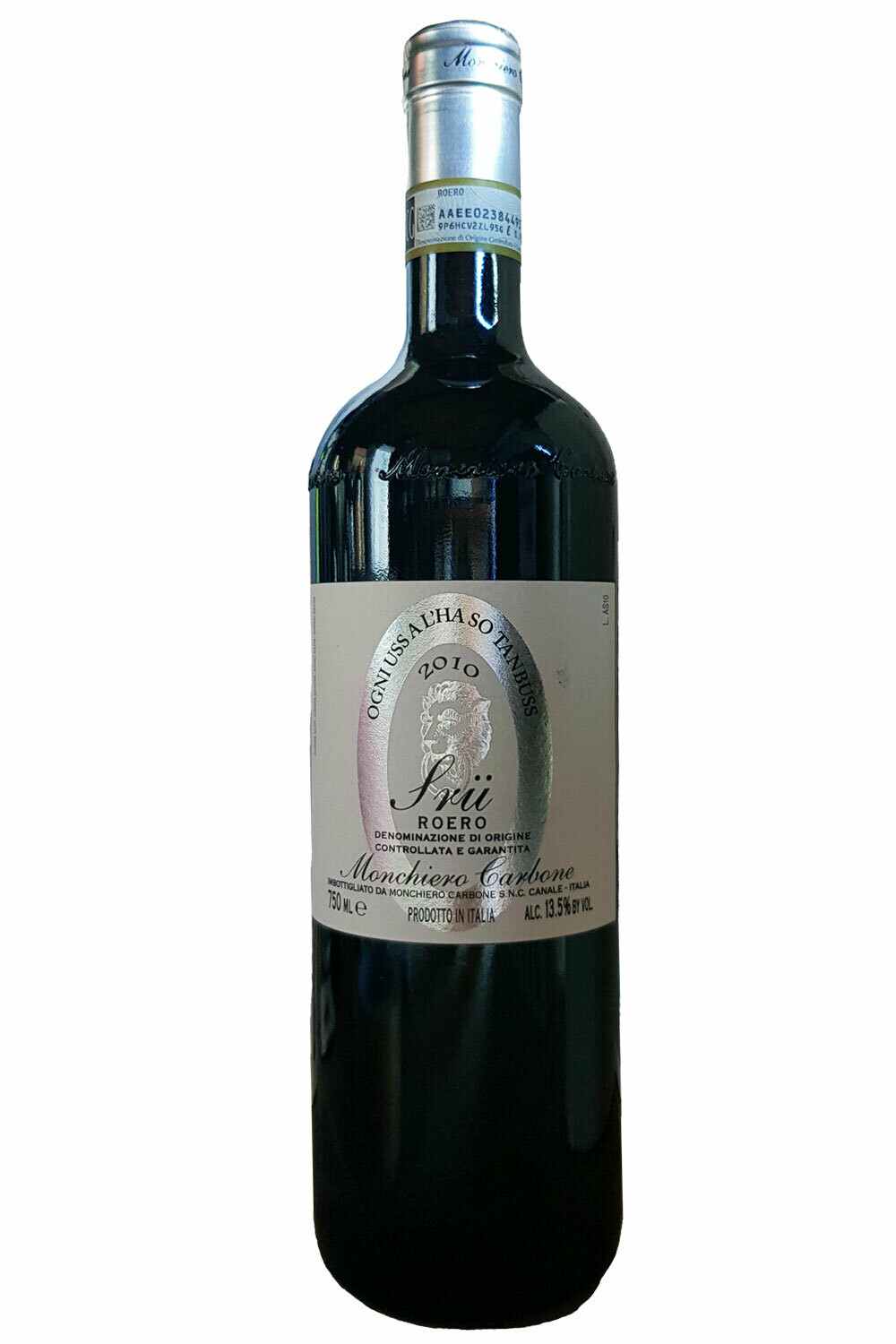 Monchero Carbone Sru Roero Nebbiolo 2010 750ml