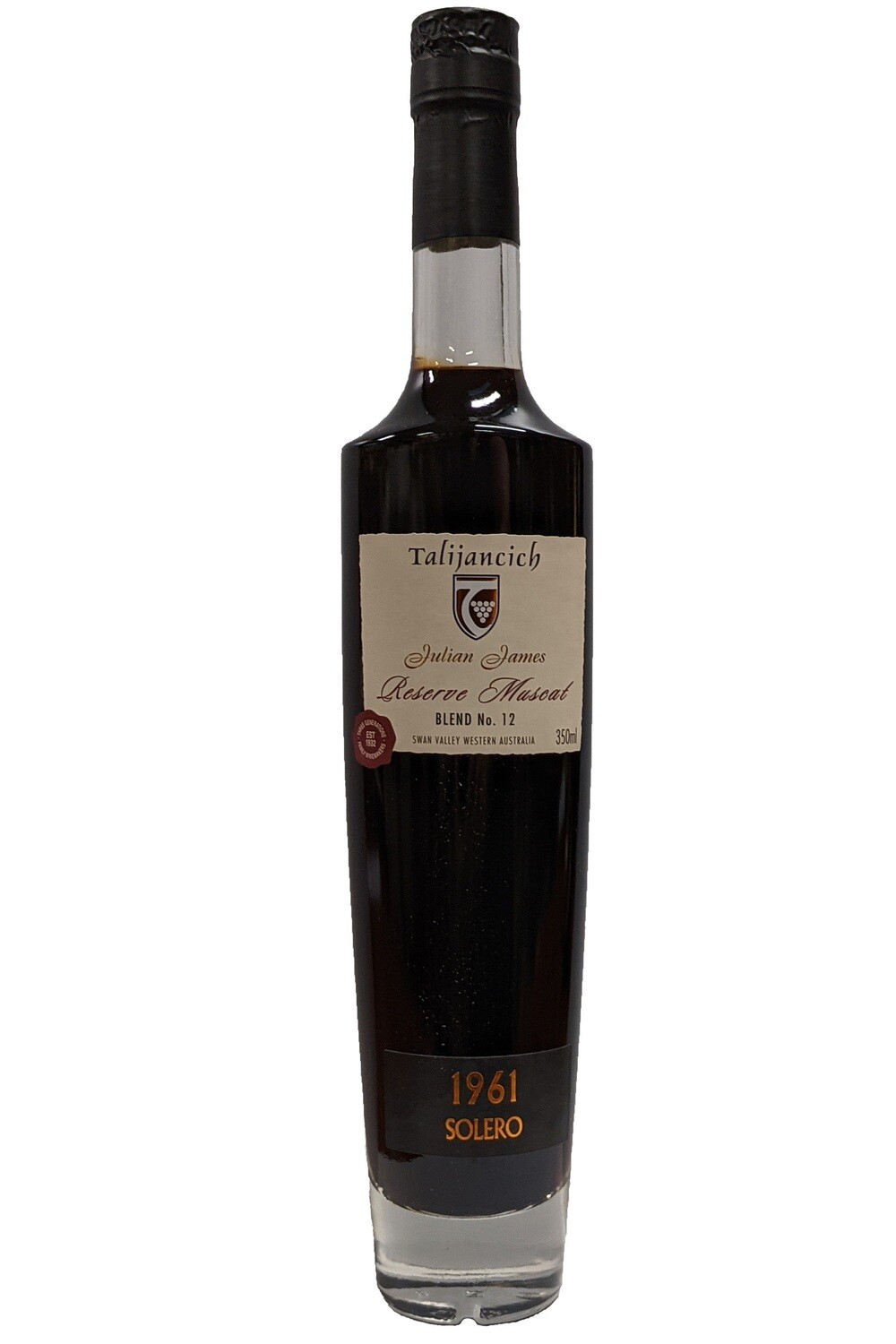 Talijancich Julian James Reserve Muscat Solero 1961 350ml