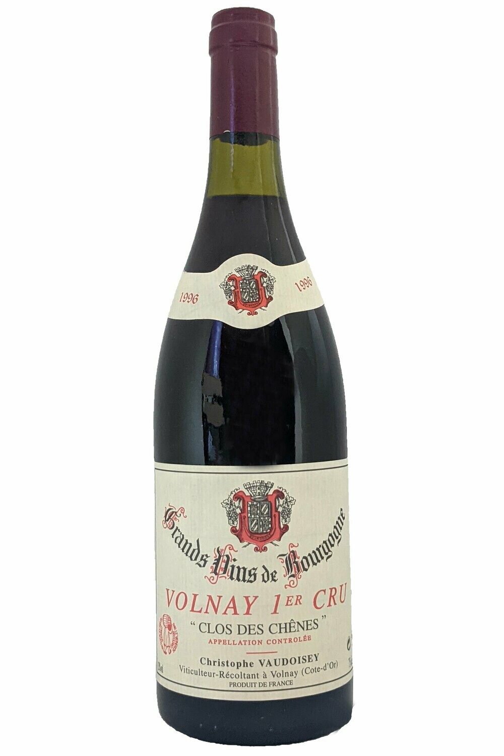 Domaine Christophe Vaudoisey Clos des Chenes 1996 750ml