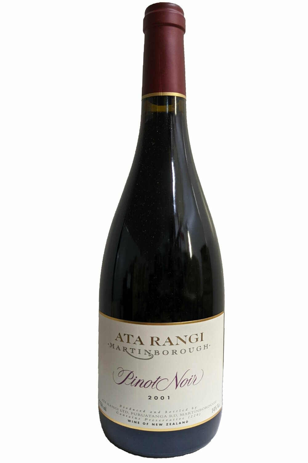Ata Rangi Pinot Noir 2001 750ml