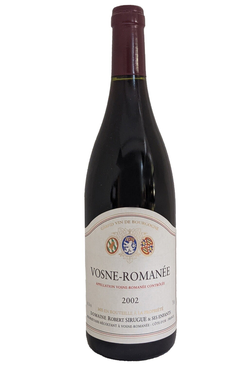 Domaine Robert Sirugue Vosne-Romanee 2002 750ml