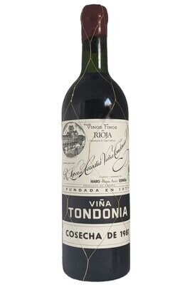 Vina Tondonia Red Gran Reserva 1981 750ml