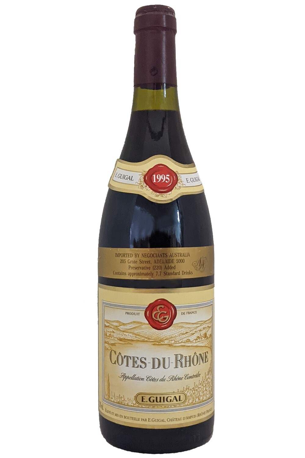 E. Guigal Cotes Du Rhone 1995 750ml