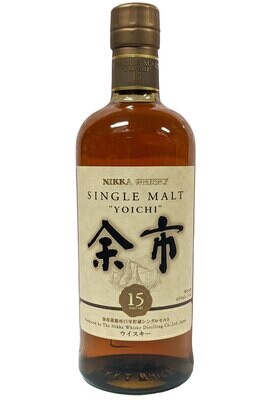 Nikka Yoichi 15 Year Old Single Malt Whisky 700ml