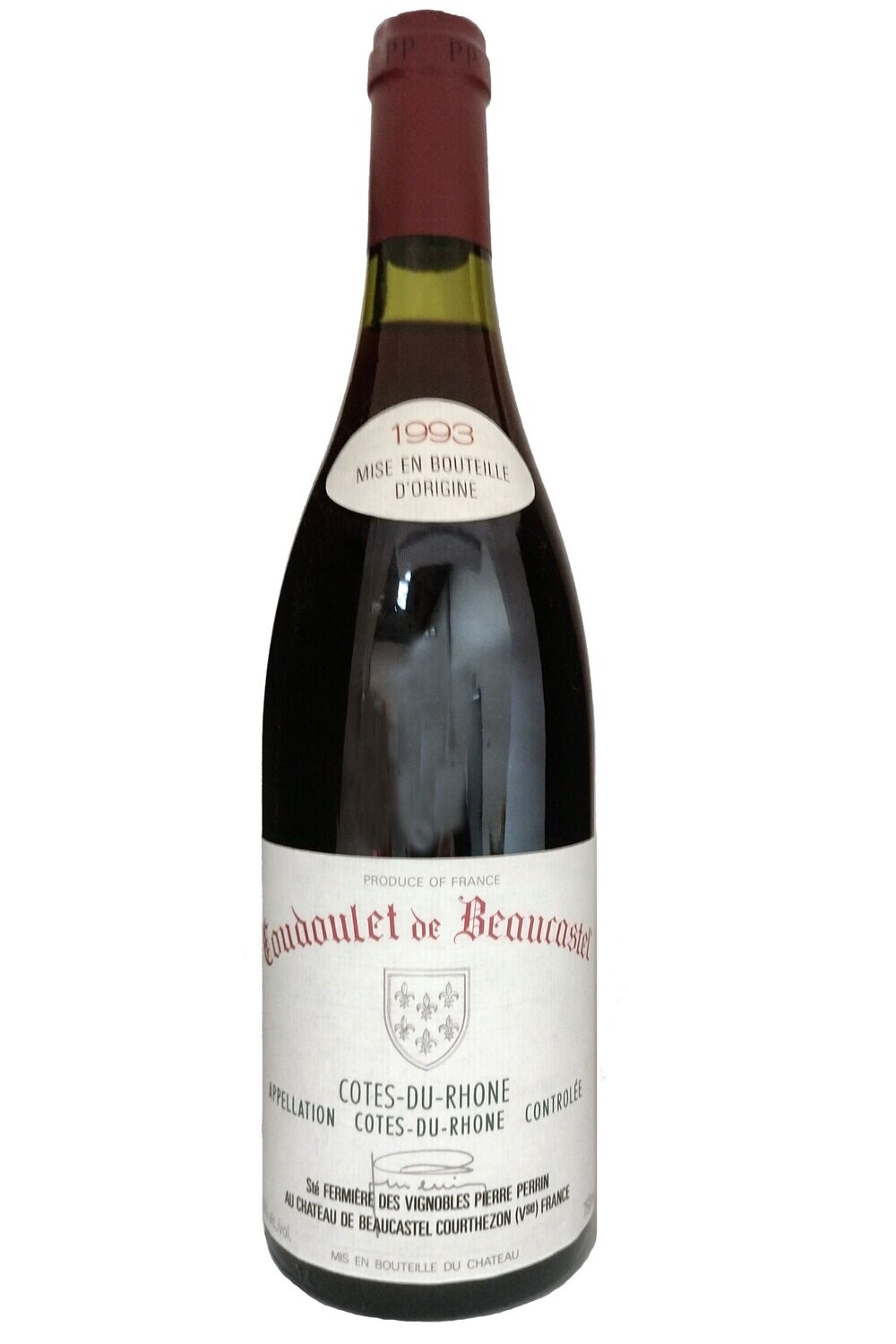 Chateau de Beaucastel Cotes du Rhone Coudoulet de Beaucastel 1993 750ml