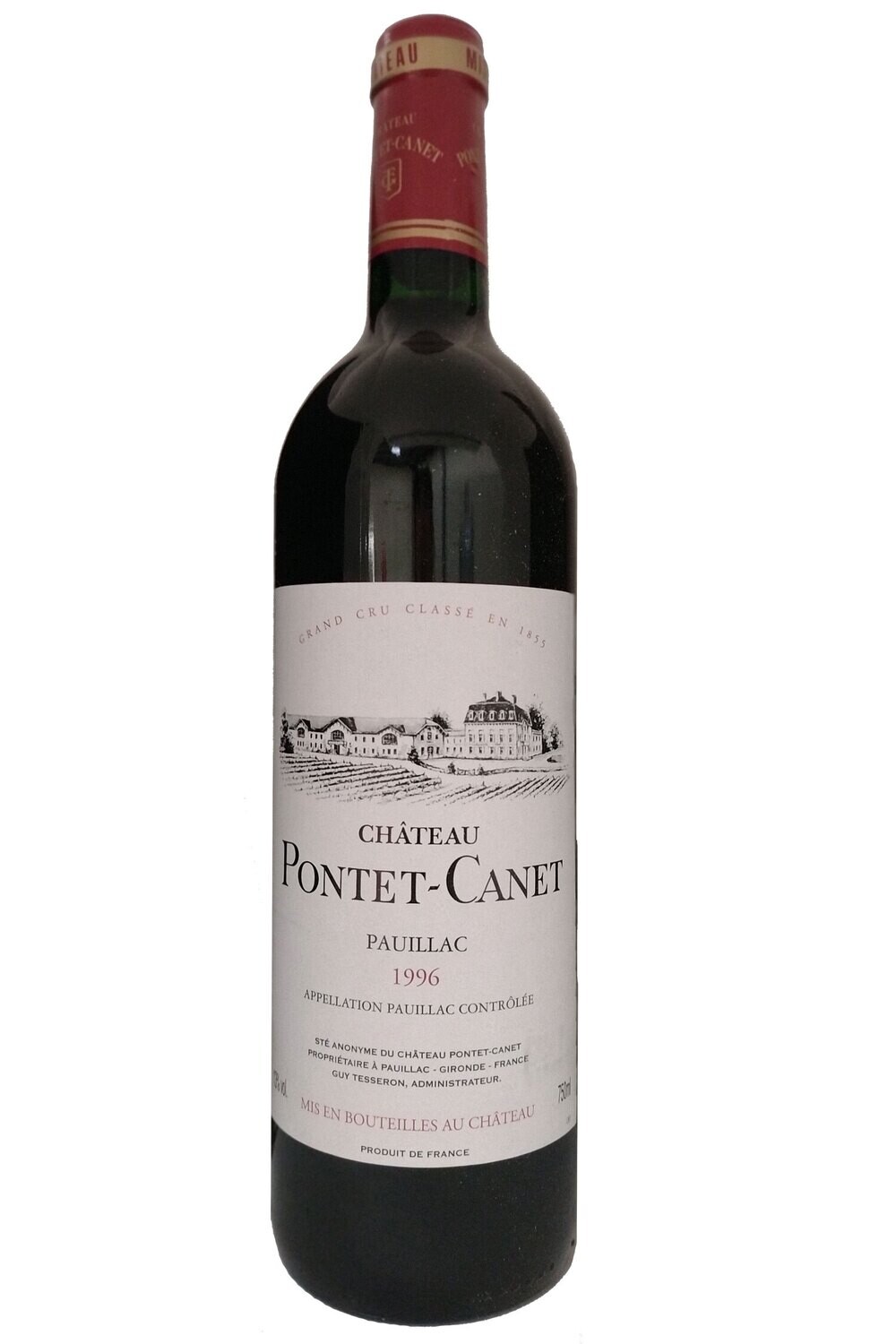 Chateau Pontet Canet 1996 750ml