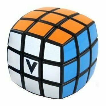 V-Cube - 3x3x3 Bord Rond - Fond Noir