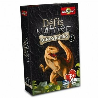 Défis Nature - Dinosaures 3 Noir
