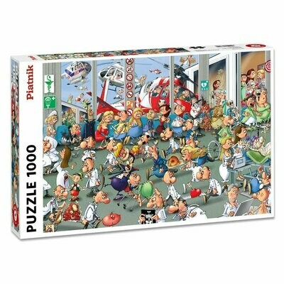 Puzzle - Urgences - Multicolore 1000 pièces
