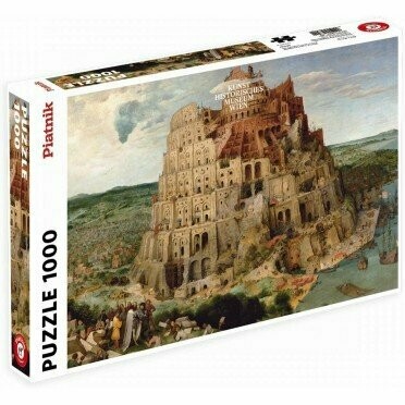 Puzzle - Bruegel - La Tour de Babel - 1000 pièces
