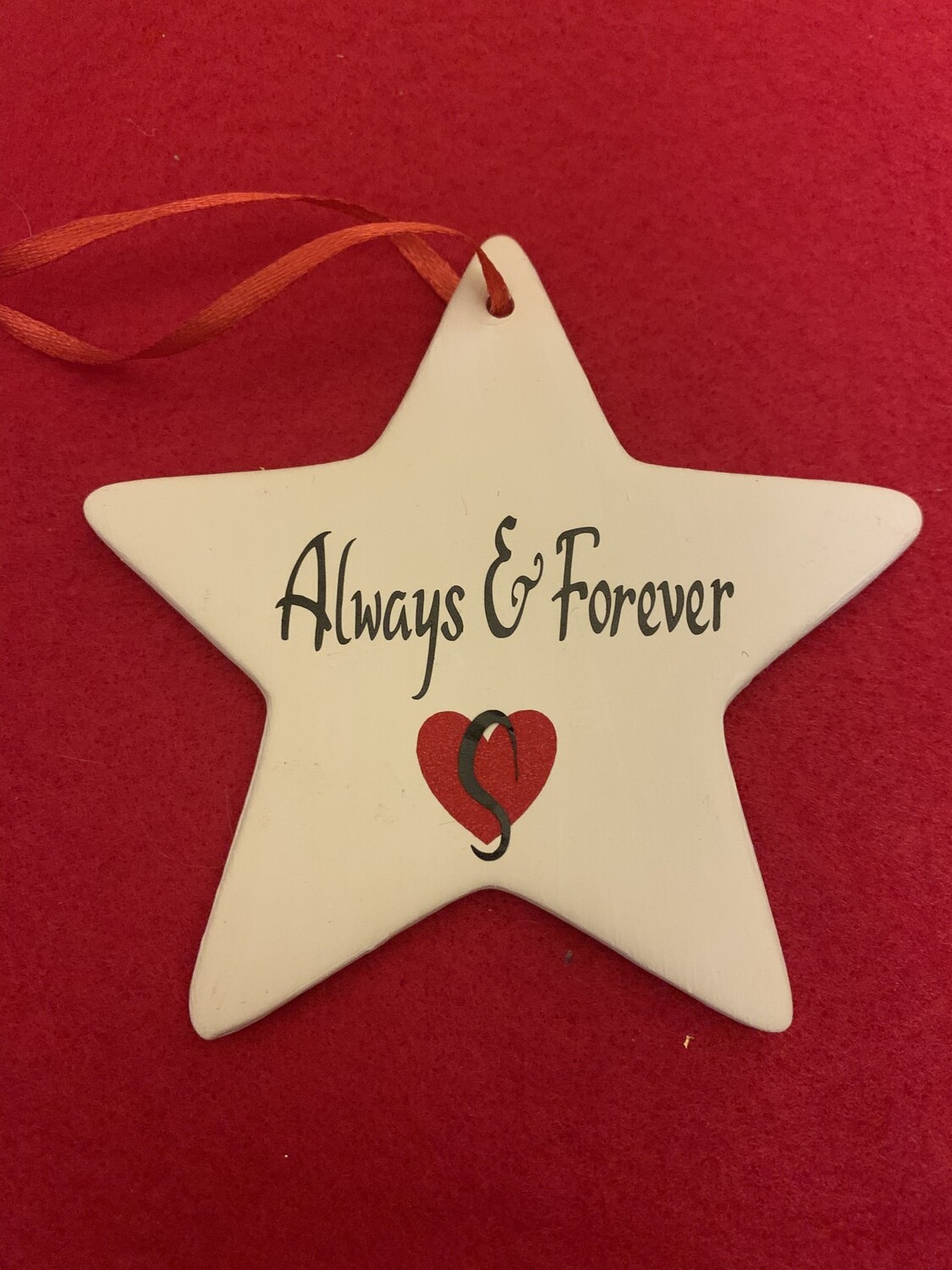 Always and forever (with hospice logo on reverse)