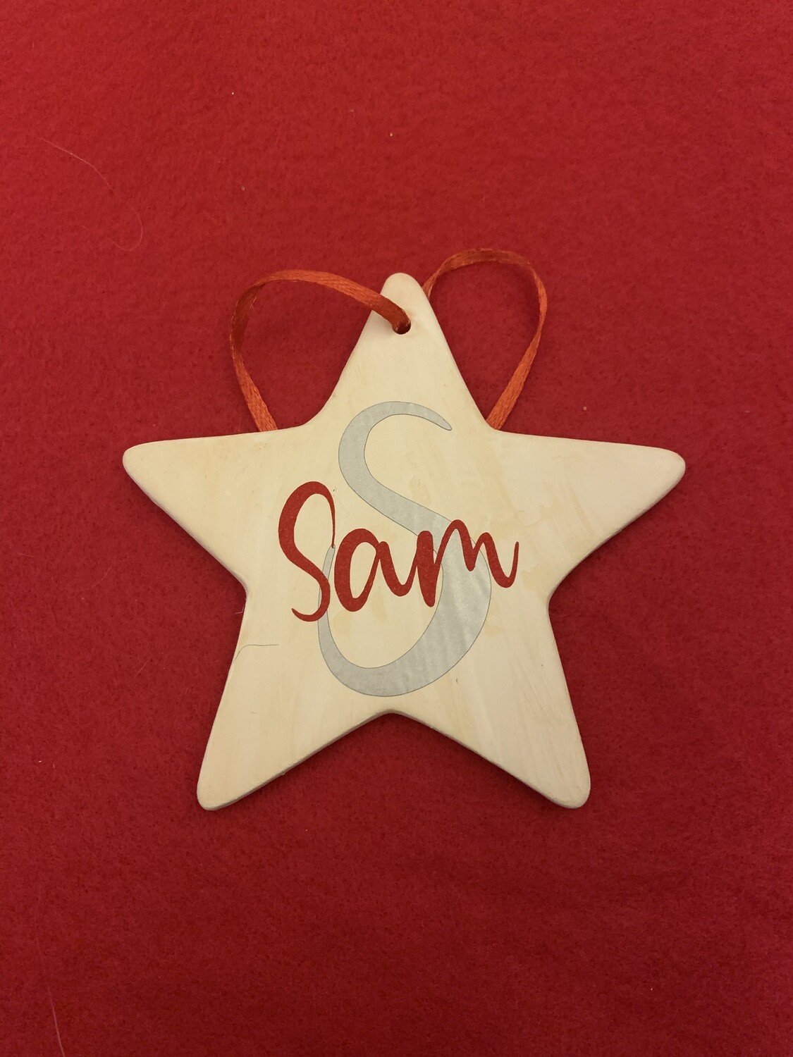 Personalised Initial and name (with hospice logo on reverse)