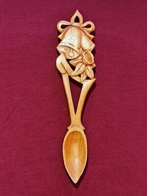 Bow, Bells and Daffodil Lovespoon