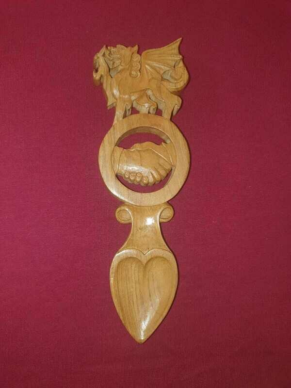 The Hands Of Friendship Lovespoon