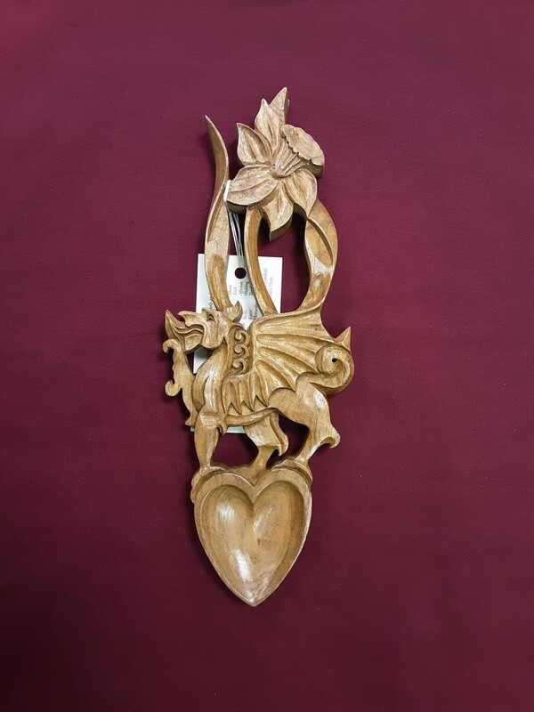 Large Dragon/ Daffodil lovespoon