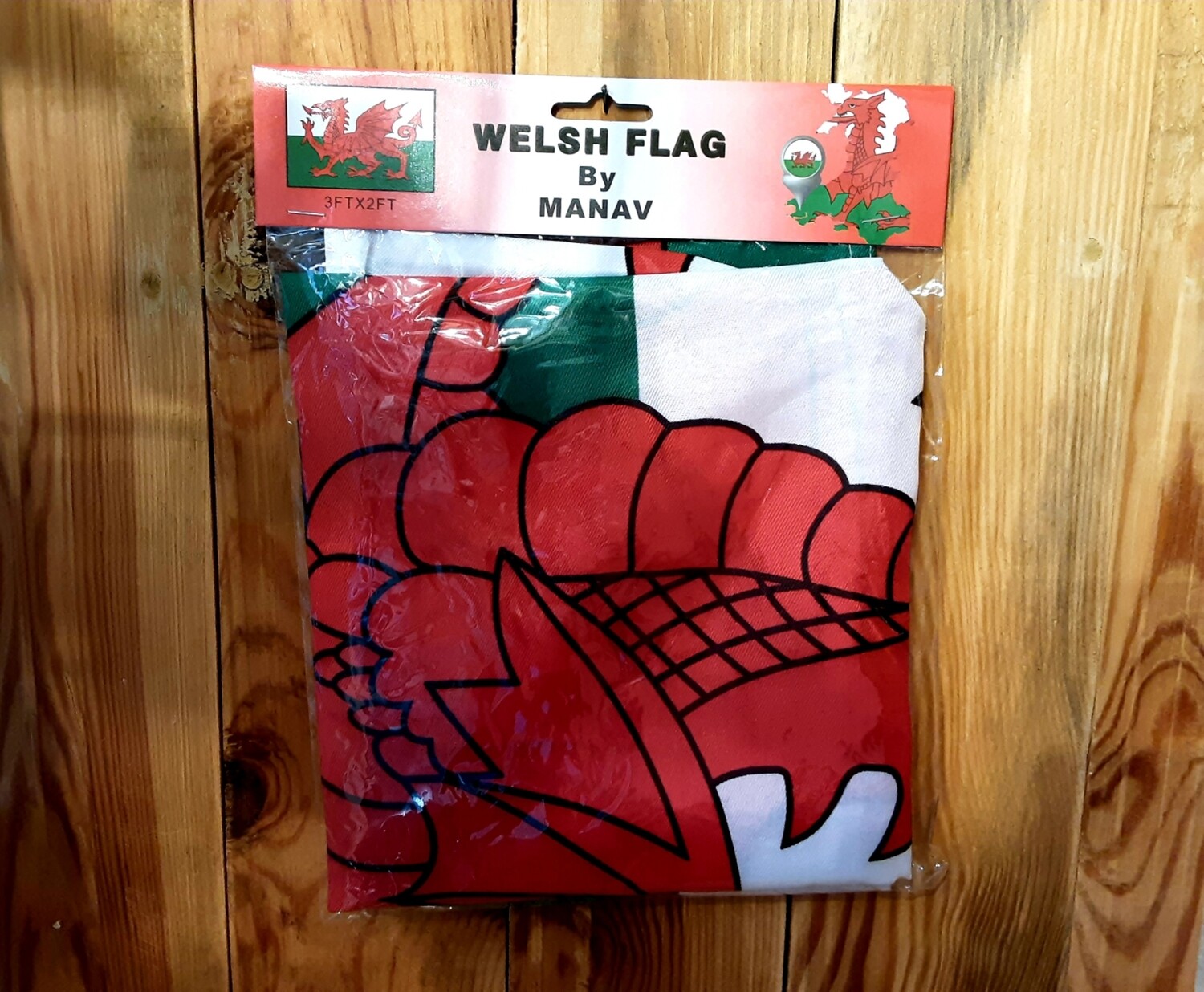 2x3 welsh flag (heavy material)