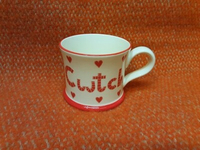 Cwtch pottery mug