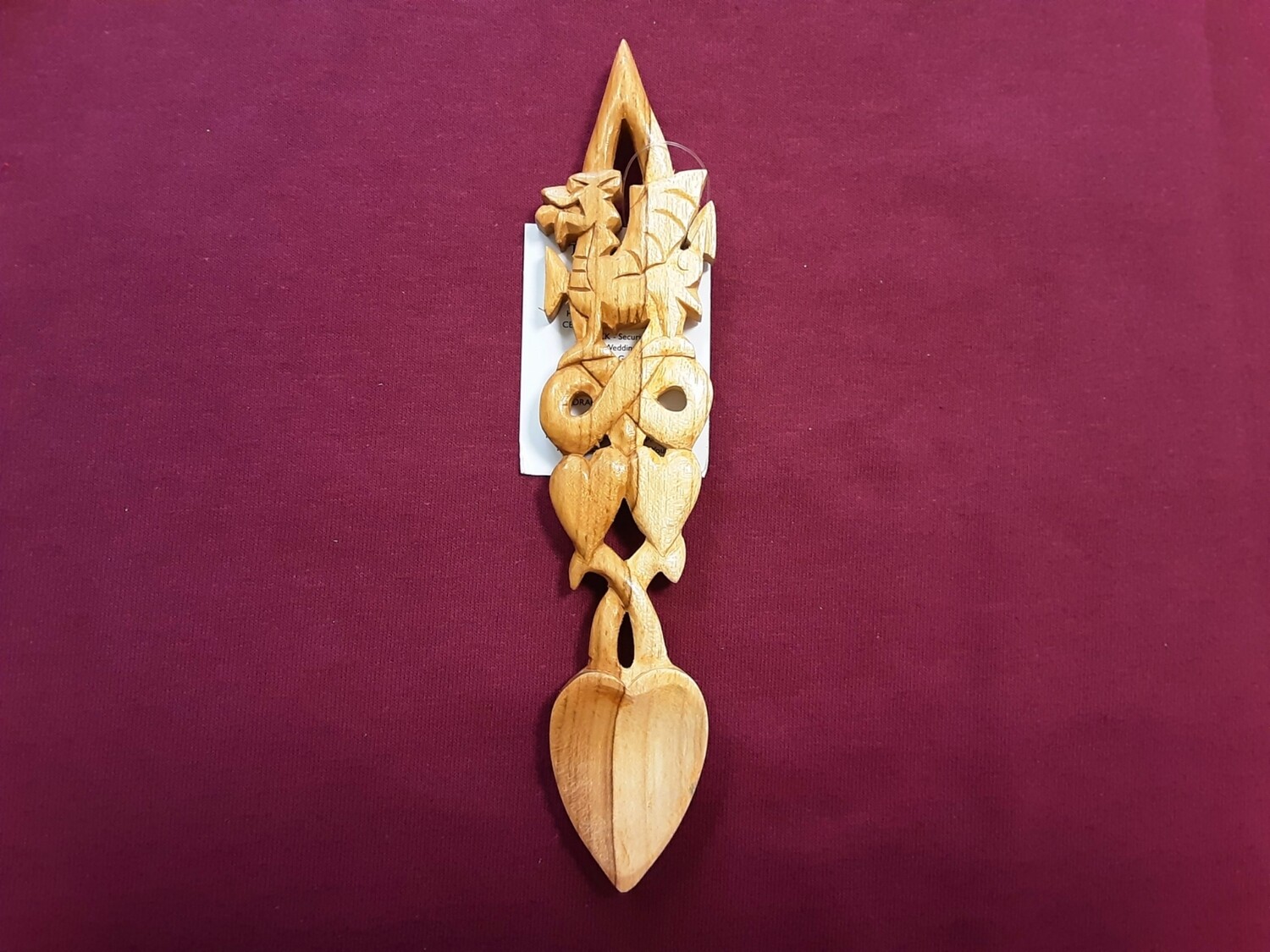 RS38s Dragon/ knot/ hearts lovespoon