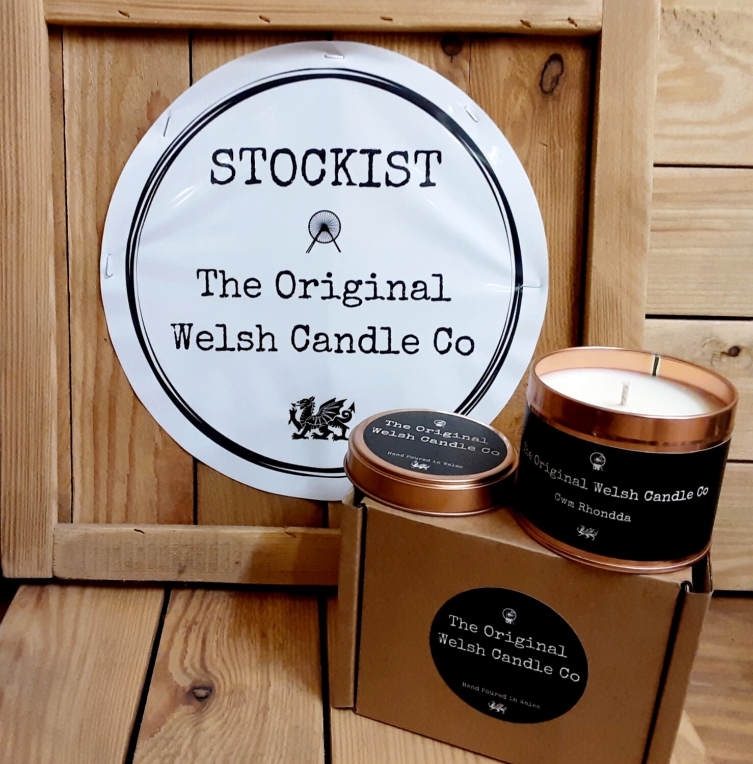 Cwm Rhondda candle