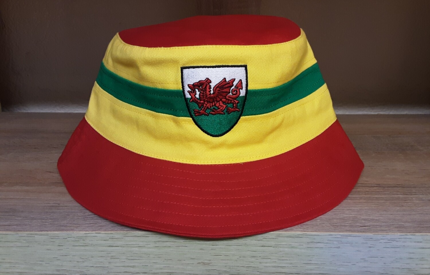 Welsh yellow bucket hat
