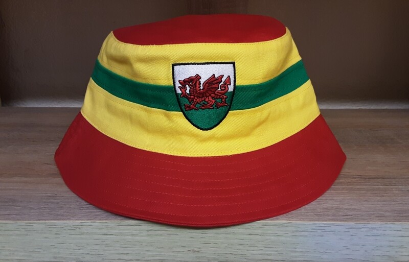 Welsh yellow bucket hat