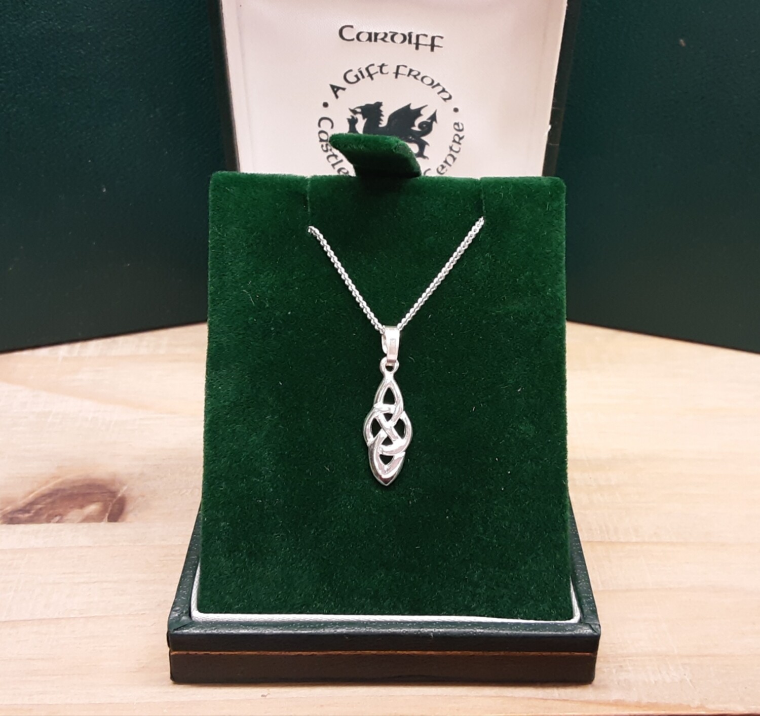 Celtic knot necklace