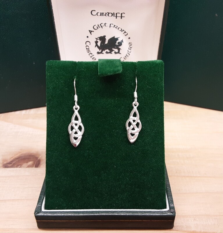 Celtic knot earrings
