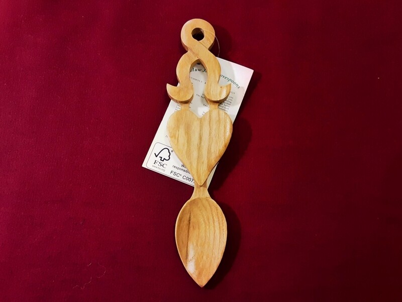 Bow/ heart lovespoon