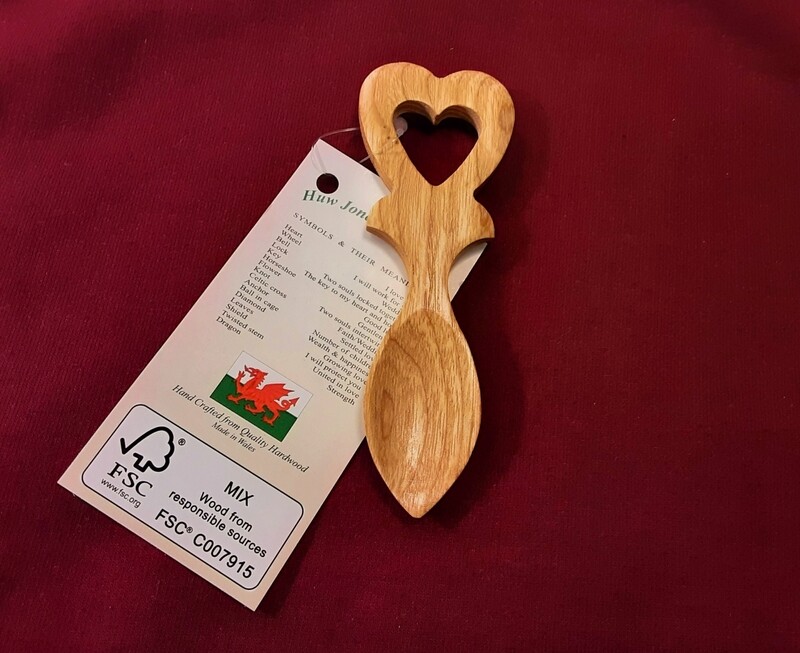 HJ4 Lovespoon wedding favour