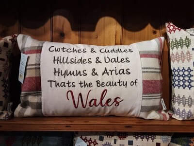 Cwtches and Cuddles cushion