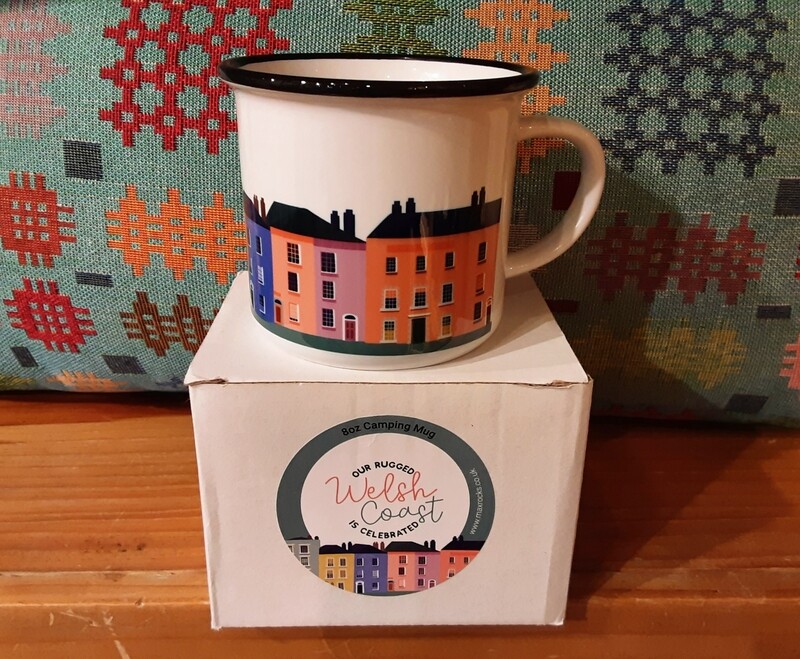 Welsh coast 8oz camping mug