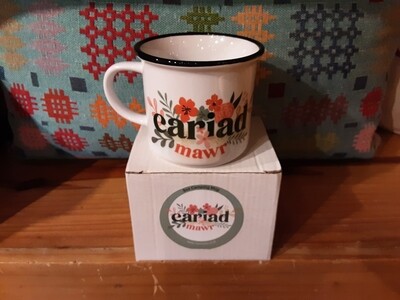 Cariad Mawr Camping mug