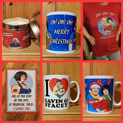 Gavin and Stacey inspired Christmas Merchandise