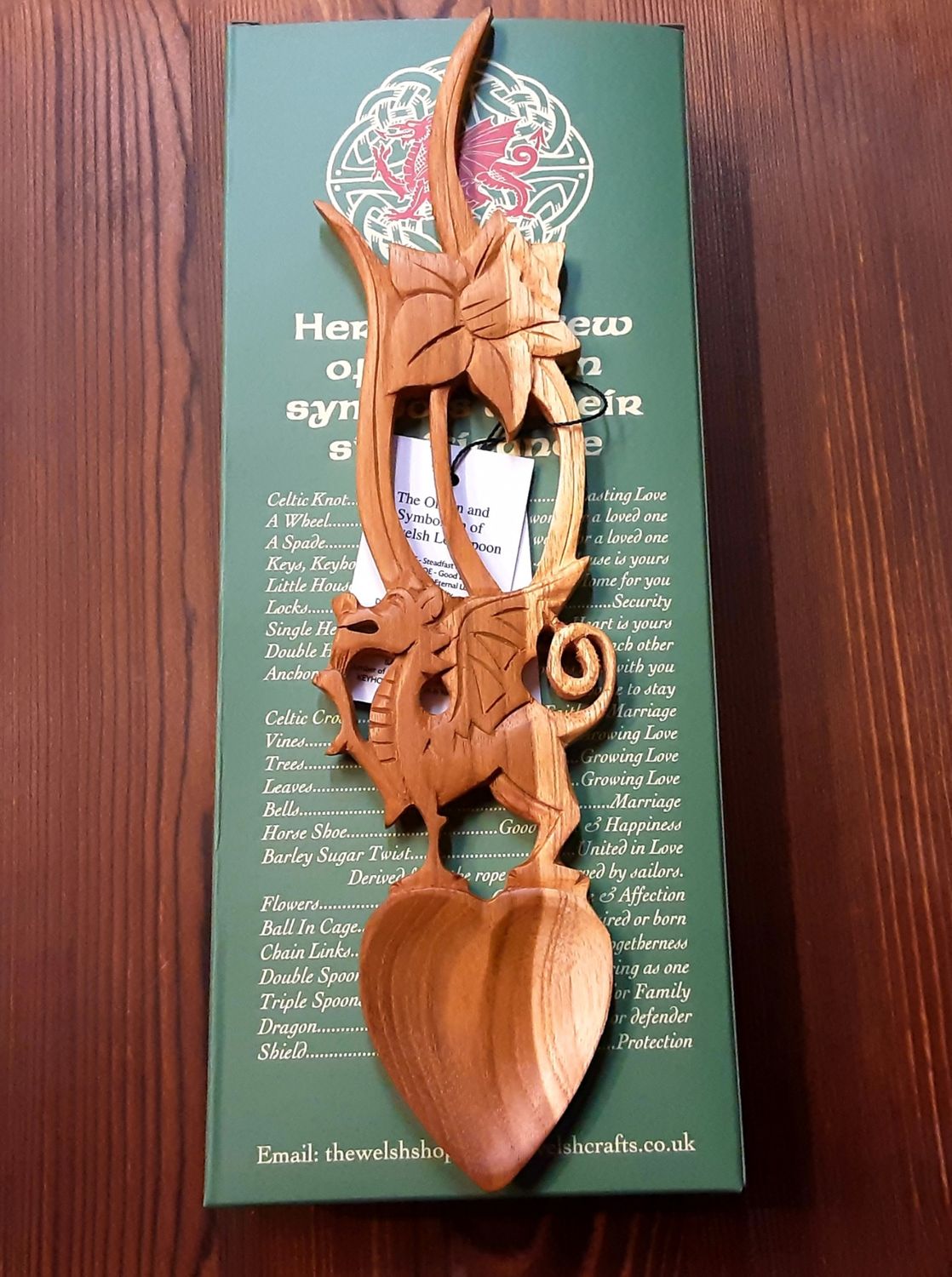 Daff/ Dragon lovespoon