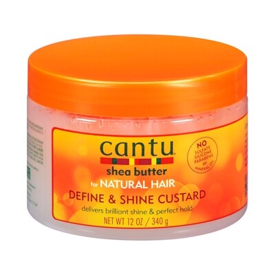 CANTU Shea Butter - Define & Shine Custard - Natural Hair 12OZ (340g)
