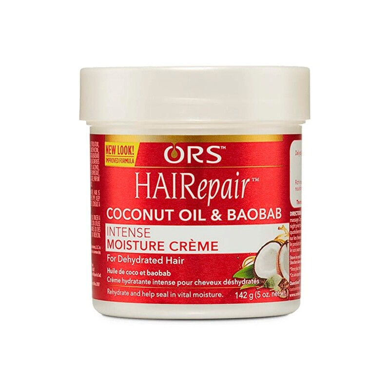 ORS Olive Oil Hair Repair Anti Breakage crème Coconut &amp; Baobab ( 142g )