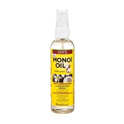 ORS Olive Oil Monoi Oil Tahitian Coconut Anti-Breakage Rejuvenating Spray 4oz ( 118ml )
