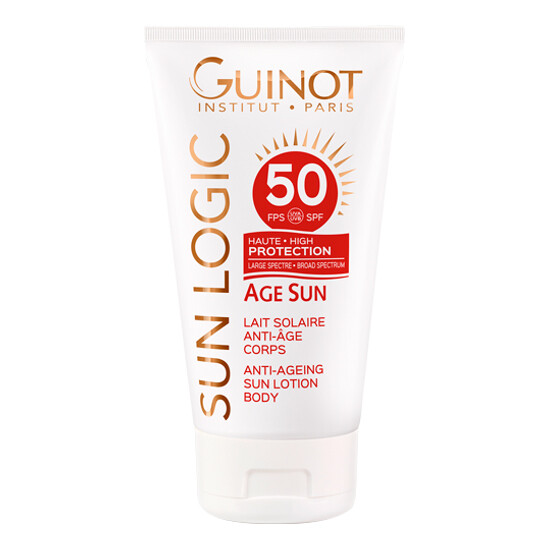 GUINOT Sun Logic Lait Solaire Anti-Âge Corps SPF50 ( 150ml )