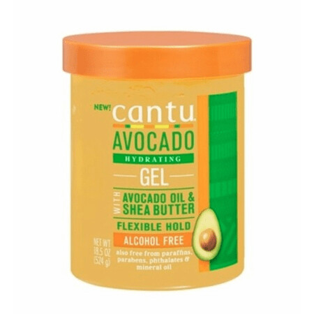 Cantu Shea Butter Avocado Hydrating Gel - Flexible Hold ( 524g )