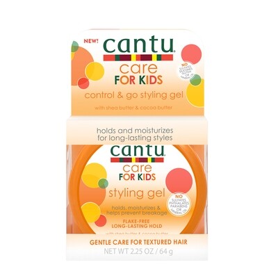 Cantu Shea Butter for Kids Control &amp; Go Styling Gel 2.25oZ ( 63g )