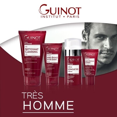 GUINOT TRÈS HOMME Longue Vie Crème de Soin Régénérante Raffermissante ( 50ml )