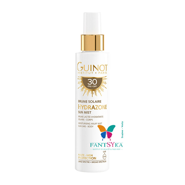 GUINOT Brume Solaire Hydrazone - Brume Lactée Hydratante Solaire - Corps FPS 30 ( 150ml )