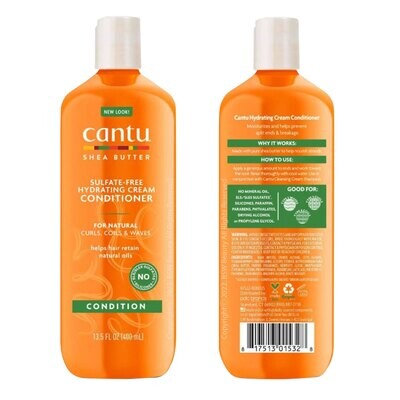 Cantu Shea Butter Hydrating Conditioner Sulfate-Free 13.5oZ ( 400ml )