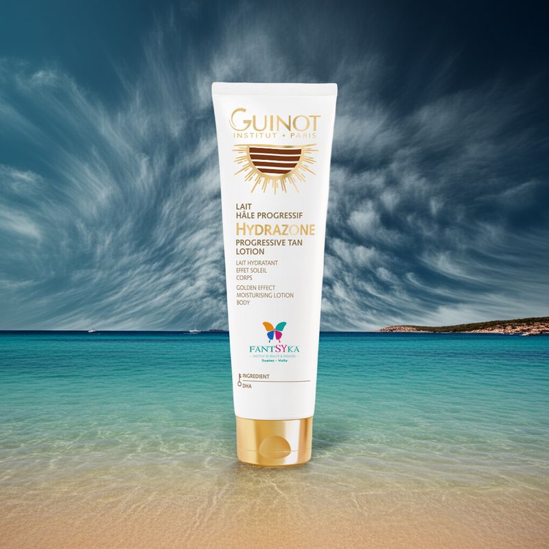 GUINOT Lait Hâle Progressif Hydrazone Autobronzant - Lait Hydratante Effet Soleil - Corps ( 150ml )