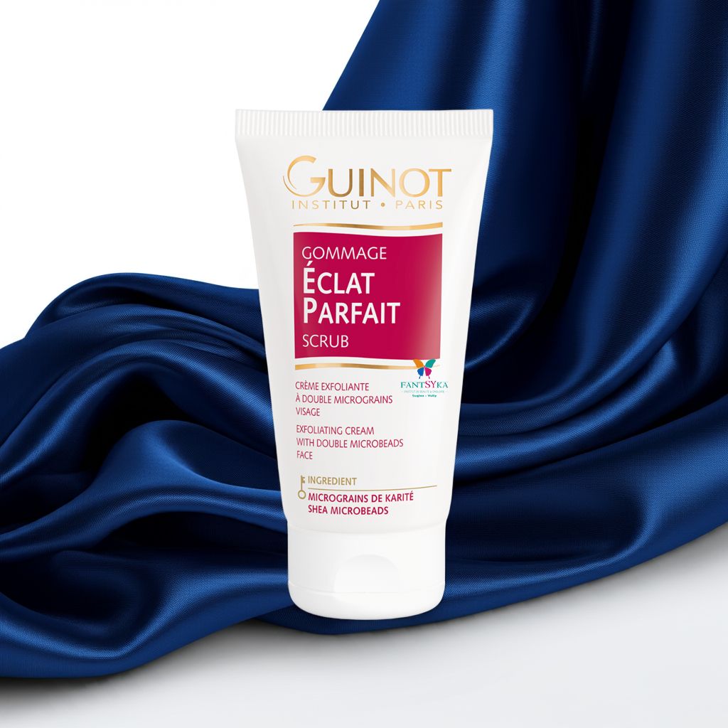 GUINOT Gommage Éclat Parfait Crème Exfoliante à Double Micro-Grains Visage ( 50ml )