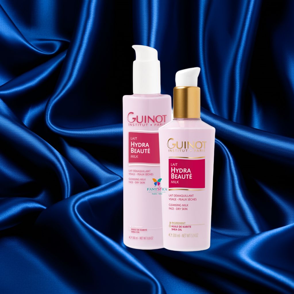 🎀 GUINOT HYDRA BEAUTÉ | Crème de Lait Démaquillant Visage ( 200/300ml )